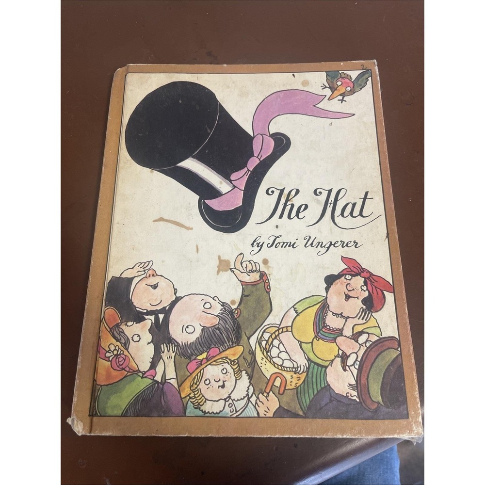 The Hat‎ By Tomi Ungerer (1970 Hardcover) Parent's Magazine Press Vintage